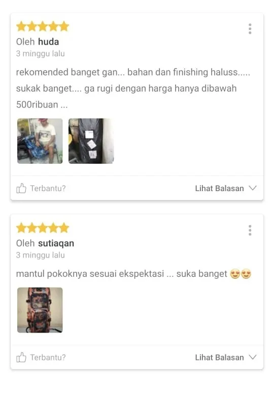 Testimoni Bradders Cakra Bag 1