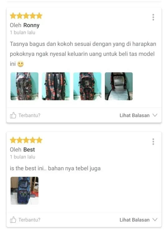 Testimoni Bradders Cakra Bag 3