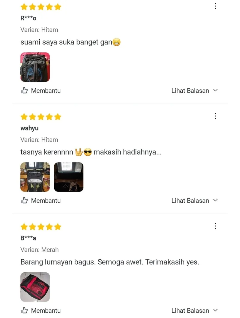 Testimoni Ransel Futsal 12