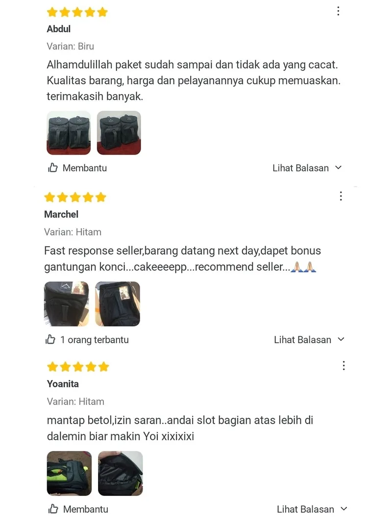 Testimoni Ransel Futsal 5